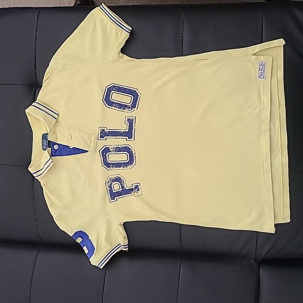 Polo by Ralph Lauren yellow and blend sz med